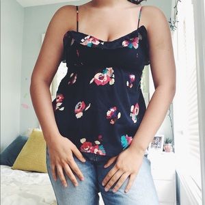 Abercrombie Flower Tank